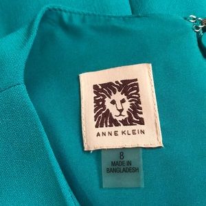 Anne Klein Teal Dress